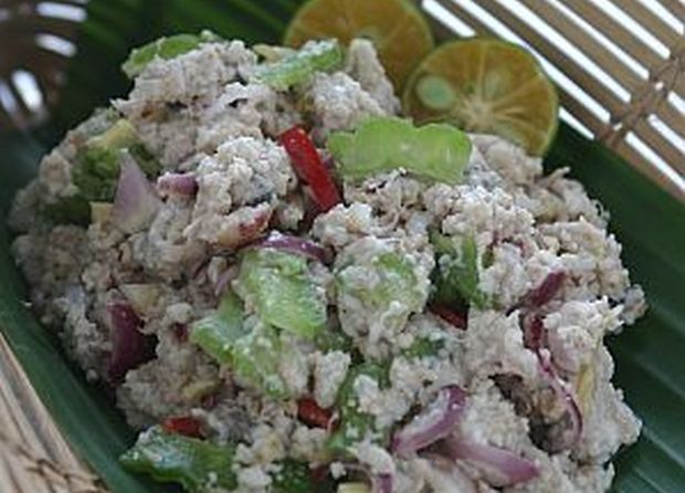Fish Hinava (Raw Fish Salad)