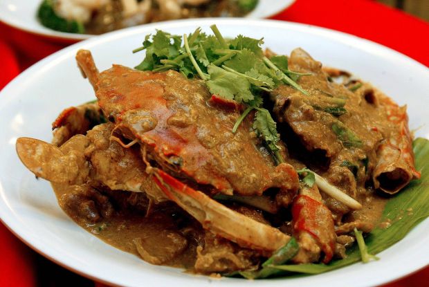 Dry Curry Crab