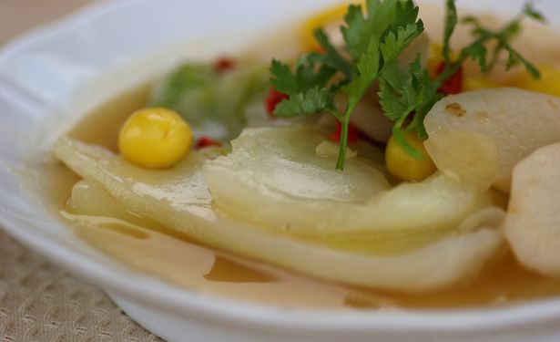 Tientsin Cabbage With Gingko Nuts