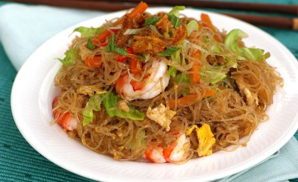 Fried Transparent Vermicelli With Minced Pork