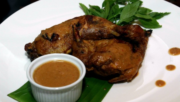 The flavours of the Ayam Percik dish are balanced out to appeal to a wide range of customers.