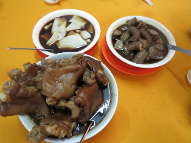 Niah Ker (right) is a specialty dish that is worth trying.