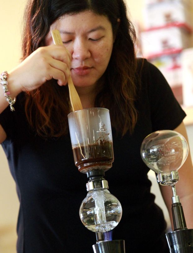 The cafe serves a variety of coffee from espresso to specially brewed hand drip and syphon coffee.