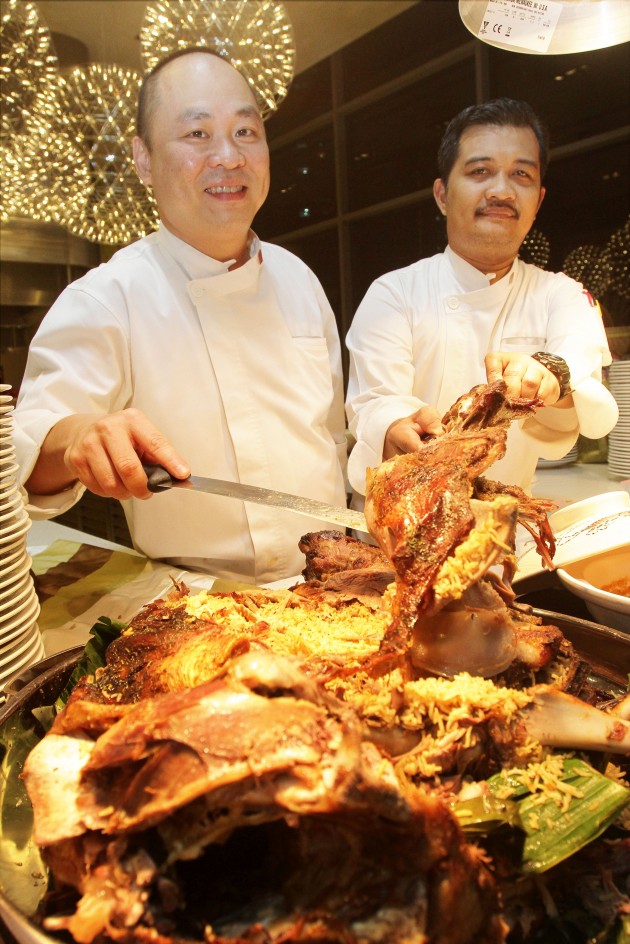 Seow (left) and Mohd Rozaiman have designed a menu featuring some of the top Malaysian favourites.
