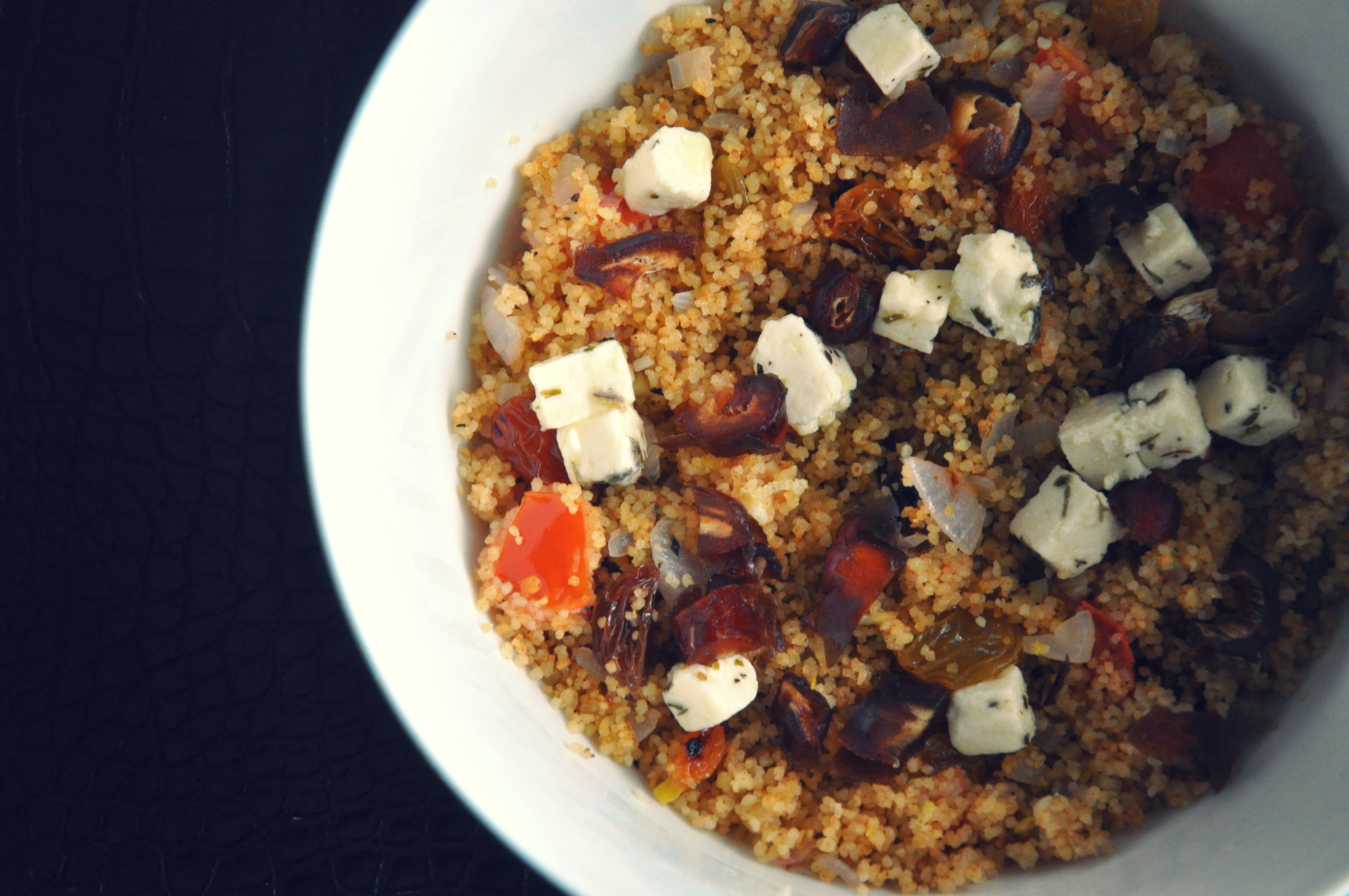 Vegetarian Couscous with Dates