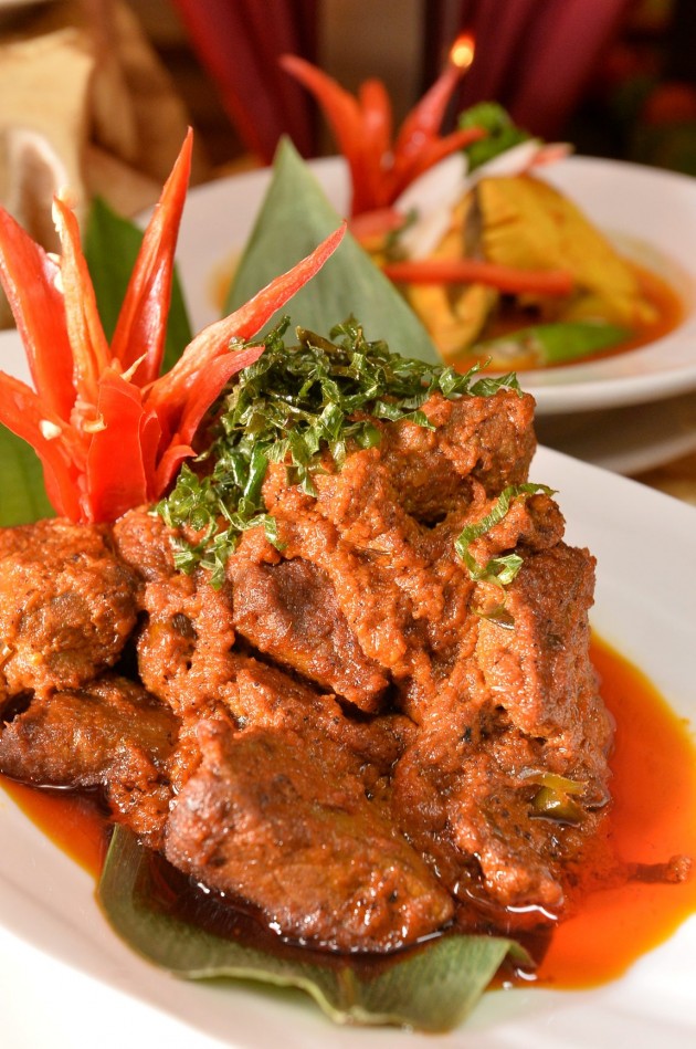 Venison rendang is one of the main course highlights in the Ramadan buffet.