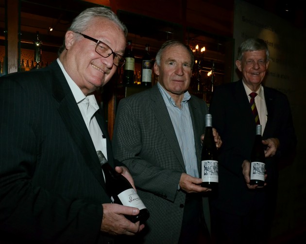 (From left) Best Western Premier Dua Sentral general manager Ian Hurst, Sherwood Wines representative Mark Jones and Malaysia New Zealand Chamber of Commerce chairman Richard Tanksersley holding a selection of Sherwood Wines.