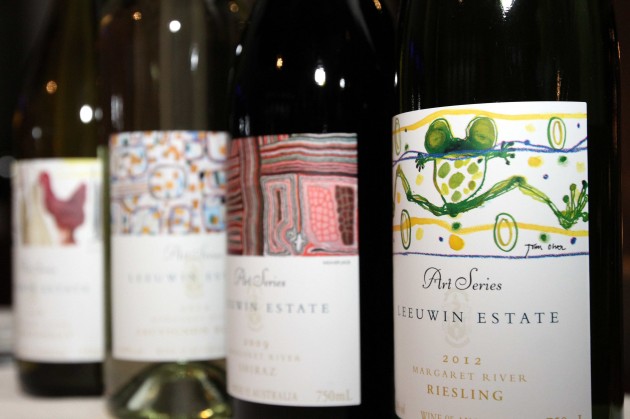 The range of wines from the cellars of Leeuwin Estate that were paired with sumptuous dishes.