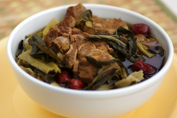 Braised Meat with Dried White Cabbage