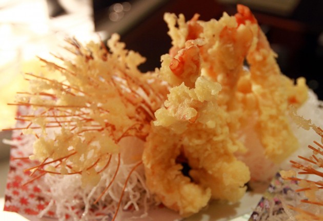 Enjoy a variety of delicious tempura dishes.