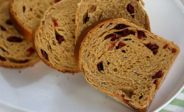 cranberry coffee loaf