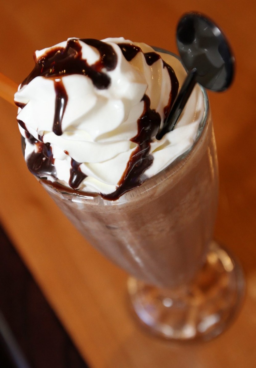 The Classic American Chocolate Milkshake.
