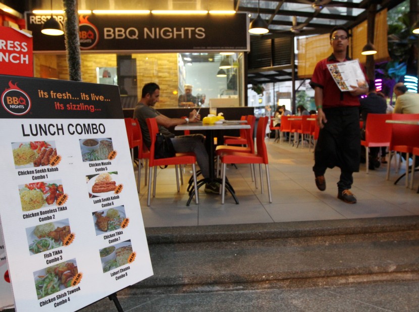 The exterior of BBQ Nights.