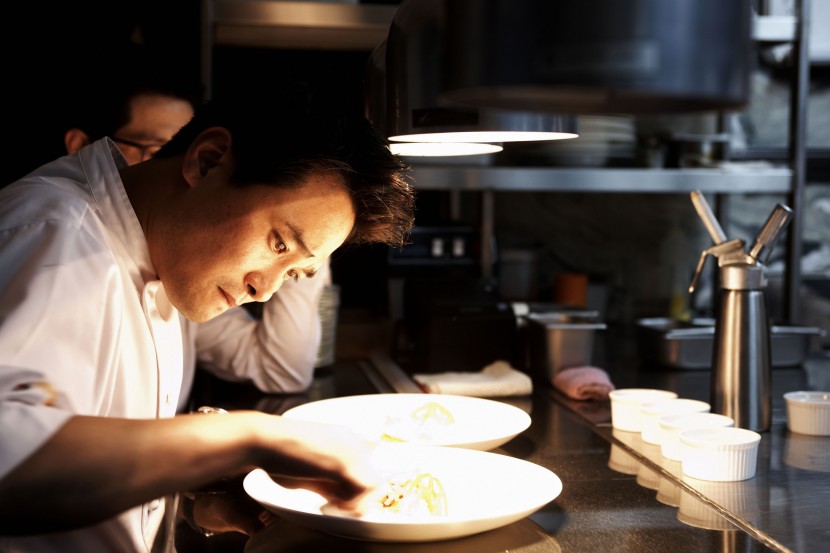 Chef Edward Kwon pays great attention to detail in the food he cooks, and serves his customers. 
