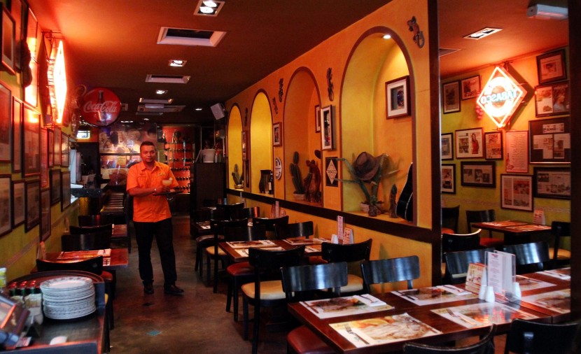 The interior of Las Carretas Mexican Restaurant and Bar in Subang Jaya exudes a cosy yet classy feel.