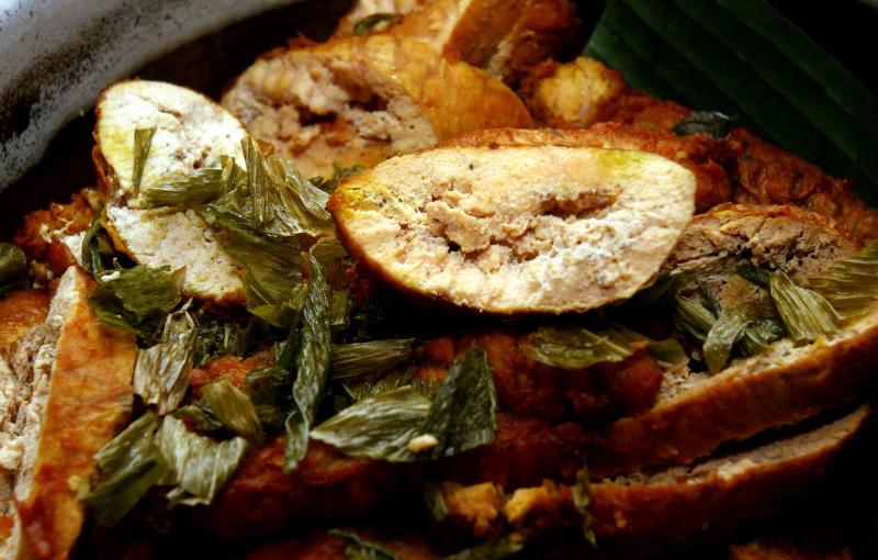 Telur Ikan Goreng is one of the dishes featured at the Nasi Kandar section.