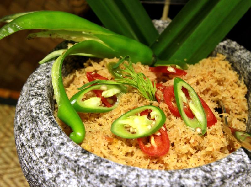 The Sambal Kelapa was one the less piquant options among the 25 Shades of Sambal available at the Ramadan buffet in Sunway Resort & Spa's Resort Cafe.