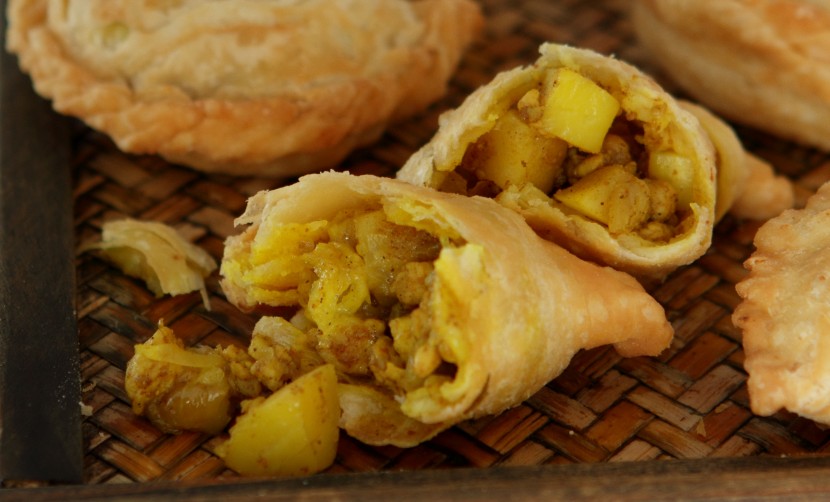 Chicken and Durian Curry puffs