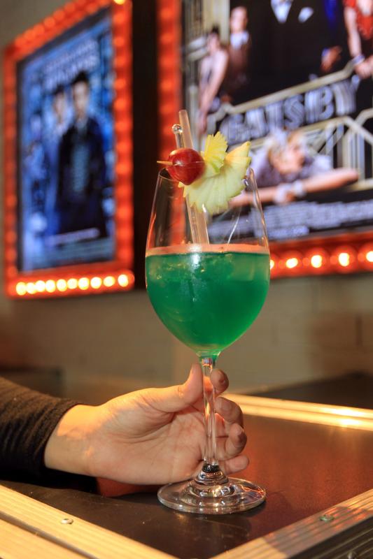 The Blue Elephant is the signature cocktail of the establishment.