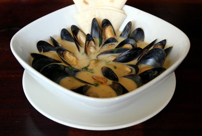 A fan favourite at Las Carretas is their Mussels in Coriander and Habanero.