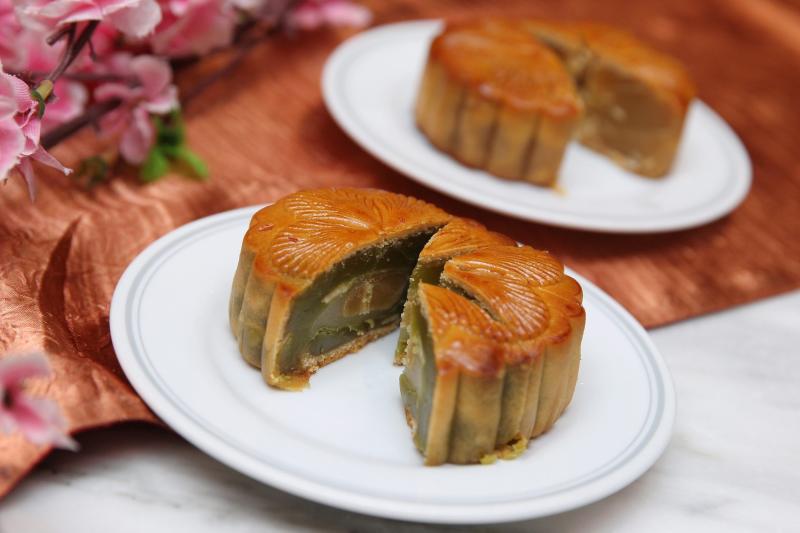 Indulge yourself in some traditional mooncakes for the upcoming Mid-Autumn festival.