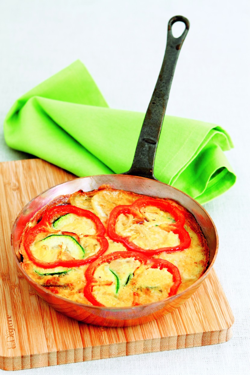 Zucchini & Potato Frittata.