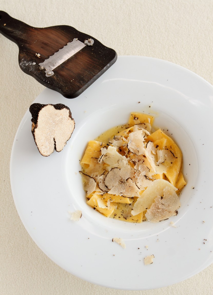 Pappardelle with Truffles.